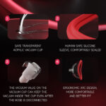 LuvPump Vagina Enhancement System - Clear/Red Vagina Pump - Image 4
