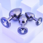 Playboy Pleasure PLEASURE 3 WAYS - Metal Butt Plugs - Set of 3 Sizes - Image 2