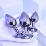 Playboy Pleasure PLEASURE 3 WAYS - Metal Butt Plugs - Set of 3 Sizes - Image 6