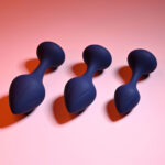Playboy Pleasure TAIL TRAINER - Black Butt Plugs - Set of 3 Sizes - Image 2