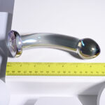 Playboy Pleasure JEWELS KING - Clear Glass 16.3 cm Dildo - Image 7
