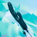 Playboy Pleasure RAPID RABBIT - Black 26.4 cm USB Rechargeable Rabbit Vibrator - Image 8