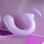 Playboy Pleasure REV ME UP - Purple USB Rechargeable Dual Motor Curved Vibrator - Image 3