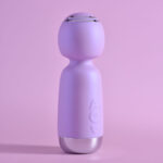 Playboy Pleasure ROYAL MINI - Lilac 12.5 cm USB Rechargeable Mini Wand Vibrator - Image 2