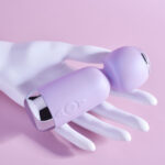 Playboy Pleasure ROYAL MINI - Lilac 12.5 cm USB Rechargeable Mini Wand Vibrator - Image 7
