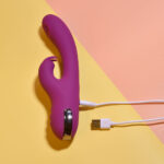 Playboy Pleasure THUMPER - Purple 21.9 cm USB Rechargeable Rabbit Vibrator - Image 7