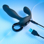 Playboy Pleasure COME HITHER - Black 13.2 cm USB Rechargeable Vibrating Prostate Massager with Wireless Remote Control - Image 9