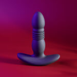 Playboy Pleasure TRUST THE THRUST - Black 13.7 cm USB Rechargeable Thrusting Butt Plug with Wireless Remote - Image 3