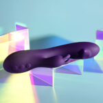 Playboy Pleasure ON REPEAT - Purple 19.7 cm USB Rechargeable Rabbit Vibrator - Image 5