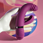 Playboy Pleasure TAP THAT - Purple 16.5 cm USB Rechargebale Rabbit Vibrator - Image 6