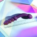 Playboy Pleasure THE SEEKER - Purple 20.3 cm USB Rechargeable Double Ended Vibrator - Image 8