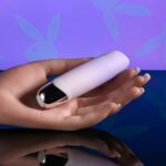 Playboy Pleasure BUNNY BUNCH - Pearl 11.3 cm USB Rechargeable Bullet - Image 2