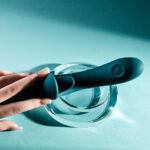 Playboy Pleasure HARMONY - Blue 22.9 cm USB Rechargeable Vibrator with Clitoral Flicker - Image 7