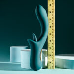 Playboy Pleasure HARMONY - Blue 22.9 cm USB Rechargeable Vibrator with Clitoral Flicker - Image 8