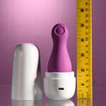 Playboy Pleasure THE JET SET - TAPPING - Purple 10.2 cm Tapping Stimulator with Charging Case - Image 8