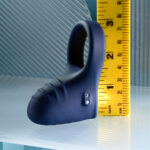 Playboy Pleasure PLEASURE POINT - Blue USB Rechargeable Vibrating Cock Ring - Image 8