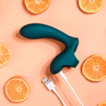 Playboy Pleasure WRAPPED AROUND YOUR FINGER - Green USB Rechargeable Finger Stimulator - Image 9