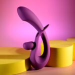 Playboy Pleasure CHA CHA SLIDE - Purple 20 cm USB Rechargeable Rabbit Vibrator - Image 3