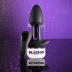 Playboy Pleasure RIM SHOT - Black 11.4 cm USB Rechargeable Vibrating Butt Plug - Image 7