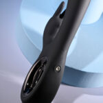 Playboy Pleasure LATE NIGHT BUNNY - Black 20 cm USB Rechargeable Rabbit Vibrator - Image 7