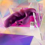 Playboy Pleasure LEND A HAND - Purple USB Rechargeable Finger Vibrator - Image 9