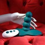 Playboy Pleasure HAVE A SEAT - Green USB Rechargeable Rideable Vibrator and Grinder Pad with Remote - Image 7