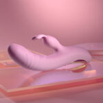 Playboy Pleasure RUB ME RIGHT - Pink 23.2 cm USB Rechargeable Thrusting Rabbit Vibrator - Image 6