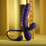 Playboy Pleasure TWISTED PLAYGROUND - Purple USB Rechargeable Vibrator and Cock Ring Kit - Image 8