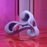 Playboy Pleasure FANTASY CAGE - Purple USB Rechargeable Vibrating Penis Sleeve - Image 4