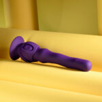 Playboy Pleasure WIGGLE IT - Purple 23.9 cm USB Rechargeable Wiggling Vibrator - Image 4