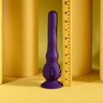 Playboy Pleasure WIGGLE IT - Purple 23.9 cm USB Rechargeable Wiggling Vibrator - Image 8