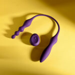 Playboy Pleasure THIS & THAT - Purple 60 cm USB Rechargeable Flexible Dual Ended Vibrator - Image 4