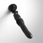 FFS Ultimate Silicone Thruster - Black - Black USB Rechargeable Thrusting Vibrator - Image 3