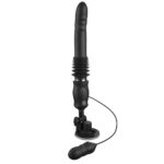 FFS Ultimate Silicone Thruster - Black - Black USB Rechargeable Thrusting Vibrator - Image 5
