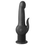 Fetish Fantasy Series Pogo Thruster - Black USB Rechargeable 23.5 cm Gyrating Rabbit Vibrator - Image 2