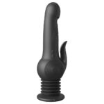 Fetish Fantasy Series Pogo Thruster - Black USB Rechargeable 23.5 cm Gyrating Rabbit Vibrator - Image 4