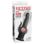 Fetish Fantasy Series Pogo Thruster - Black USB Rechargeable 23.5 cm Gyrating Rabbit Vibrator - Image 8