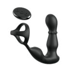 Anal Fantasy Elite Ass-Gasm Slide & Glide - Black USB Rechargeable Prostate Massage with Cock Ring - Image 2