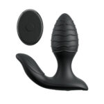 Anal Fantasy Elite Gyro-Milk Pro - Black - Black USB Rechargeable Gyrating Butt Plug - Image 2