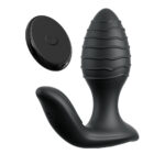 Anal Fantasy Elite Gyro-Milk Pro - Black - Black USB Rechargeable Gyrating Butt Plug - Image 3