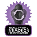Anal Fantasy Elite Ass-Gasm intiMotion - Black USB Rechargeable Quad Motor Prostate Massager with Remote - Image 3