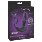 Anal Fantasy Elite Ass-Gasm intiMotion - Black USB Rechargeable Quad Motor Prostate Massager with Remote - Image 9