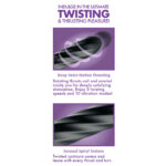 Anal Fantasy Elite Twist Ecstasy - Black - Black 24.1 cm USB Rechargeable Twisting & Thrusting Anal Vibrator - Image 3