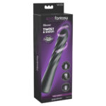 Anal Fantasy Elite Twist Ecstasy - Black - Black 24.1 cm USB Rechargeable Twisting & Thrusting Anal Vibrator - Image 6
