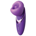 Fantasy For Her Pleasure Sucker - Purple USB Rechargeable Sucking, Licking & Vibrating Stimulator - Image 2