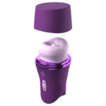 Fantasy For Her Lush Kiss Plush - Purple - Purple USB Rechargeable Licking & Sucking Stimulator - Image 4