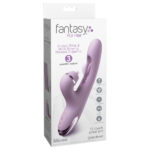 Fantasy For Her G-Touch Pulse Pro - Purple - Purple 23.4 cm USB Rechargeable Rabbit Vibrator with Flicking Shaft and Tip - Image 8