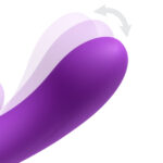 Fantasy For Her intiMotion G-Pro - Purple - Purple 21.2 cm USB Rechargeable Rabbit Vibrator - Image 3