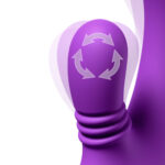 Fantasy For Her intiMotion G-Pro - Purple - Purple 21.2 cm USB Rechargeable Rabbit Vibrator - Image 4