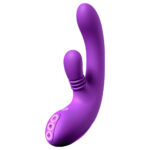 Fantasy For Her intiMotion G-Pro - Purple - Purple 21.2 cm USB Rechargeable Rabbit Vibrator - Image 5